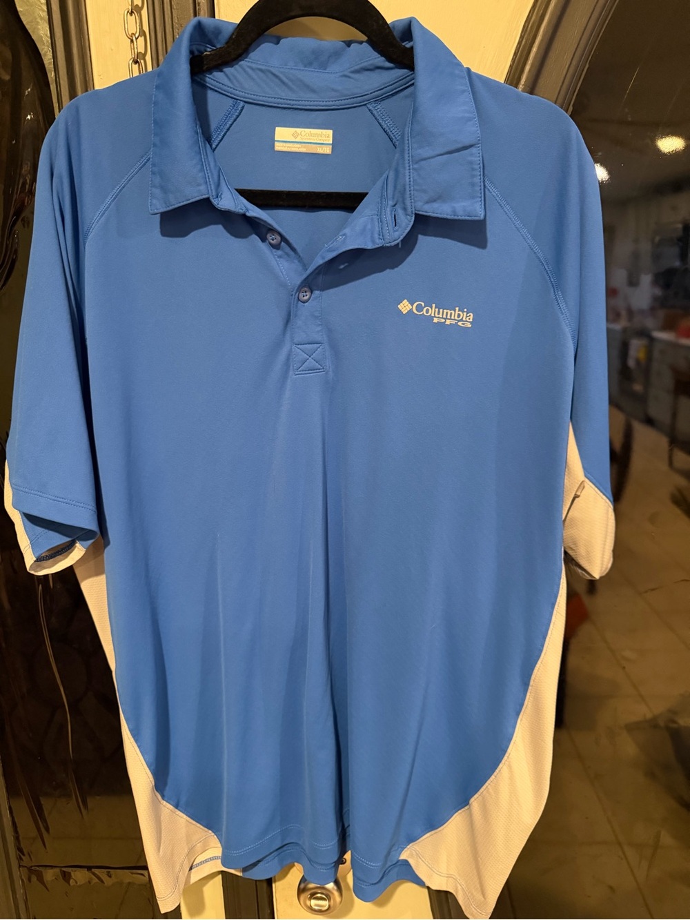 Columbia Men’s Royal Blue Short-Sleeve Performance Polo